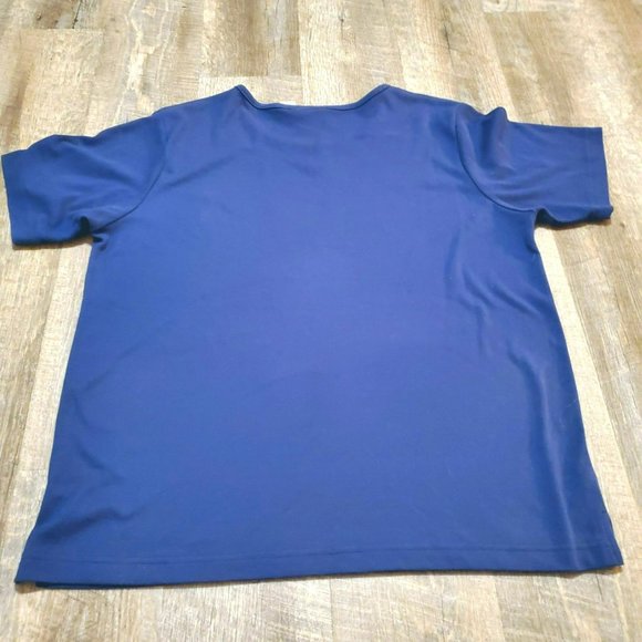 Women's Jason Maxwell Navy/Blue American Flag/Stars Decorations Size XL - Picture 2 of 4